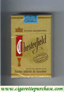 Chesterfield Filter cigarettes germany